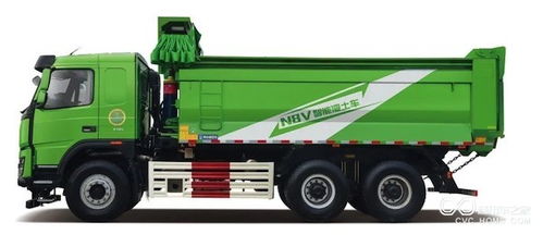 原創 扛綠色旗幟,大運 n8v 智能渣土車賺錢產品