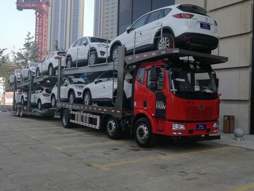 2018年長(zhǎng)久中置軸車輛運(yùn)輸車第一批外銷提車儀式隆重舉行