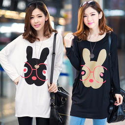 2018春秋季新款女裝長袖T恤 圓領百搭設計，廠家批發首選